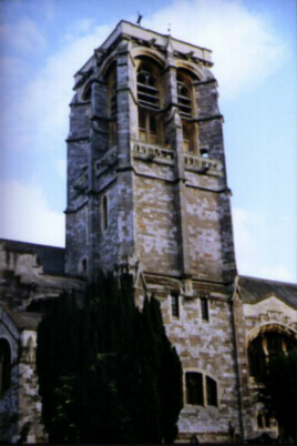The church - a great piece of Victorian engineering.